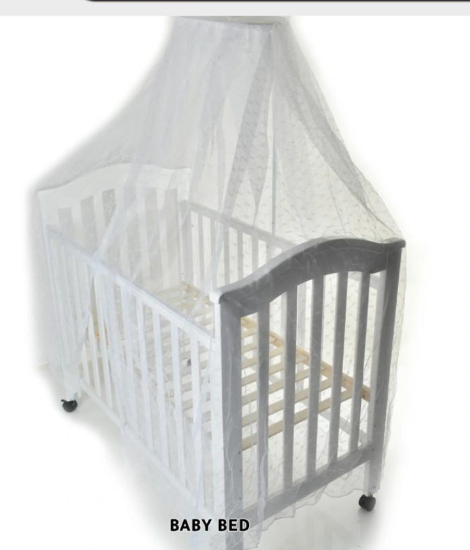 صورة سرير اطفال خشب